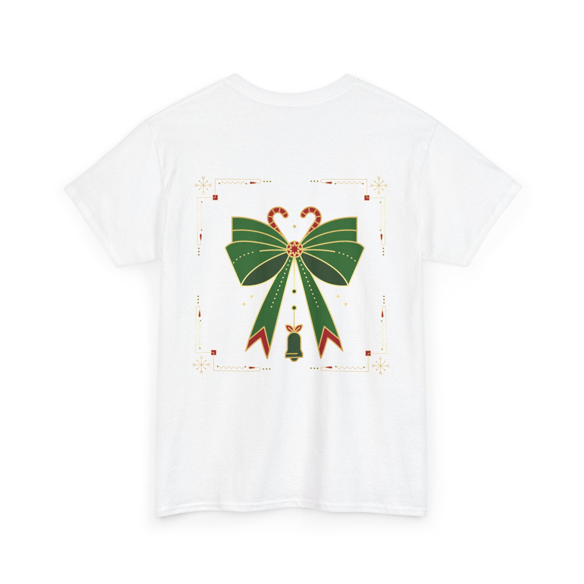 Dad The Bow | Adult Unisex | Minimalist Christmas T-Shirt