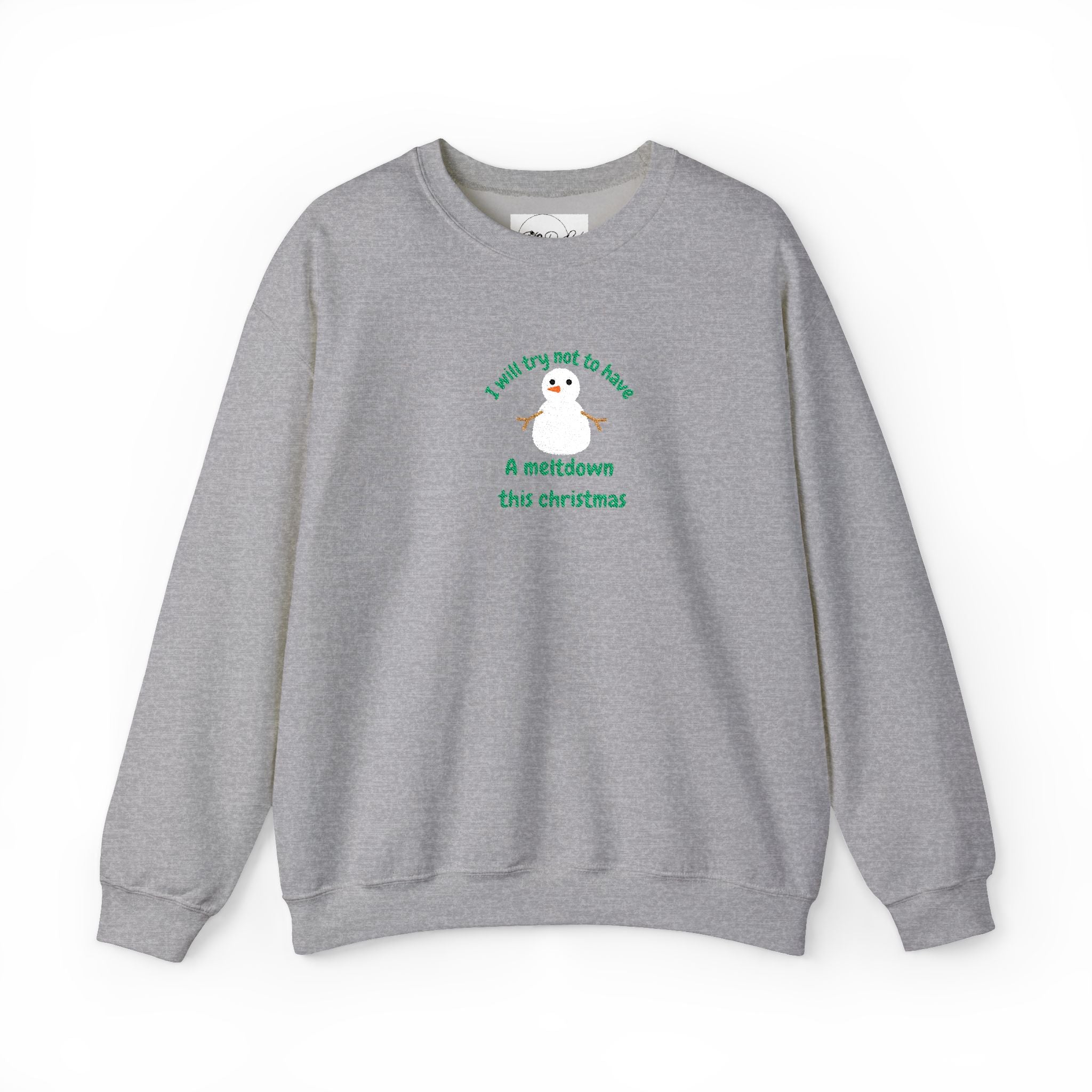 Meltdown Snowman | Adult Unisex | Christmas Sweatshirt