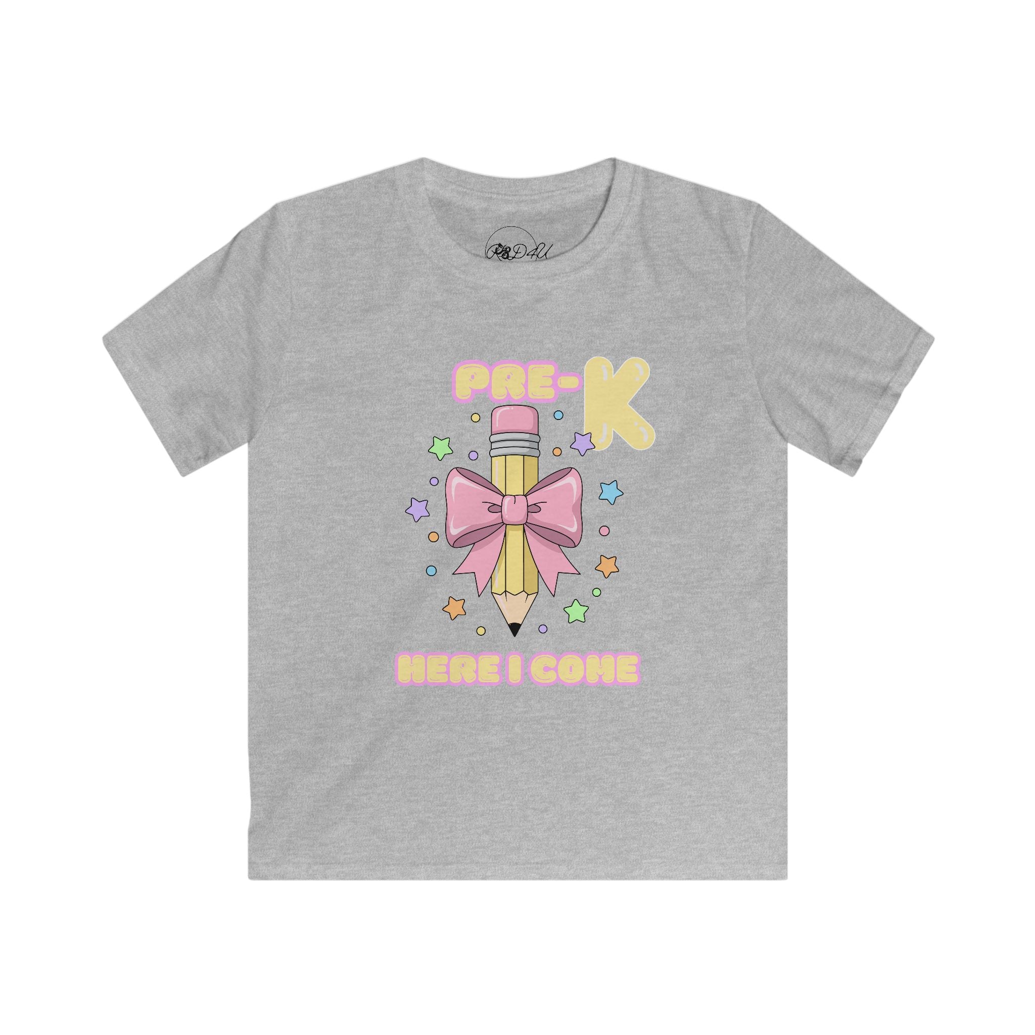 Pre-Kindergarten Here I Come | Youth Unisex | School T-Shirt
