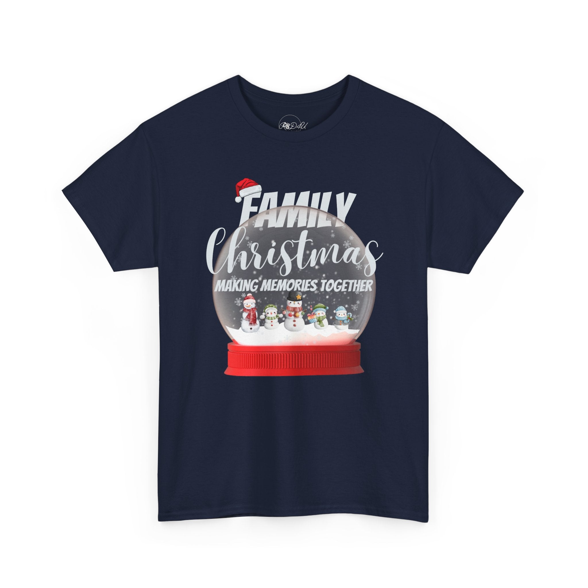 Family Christmas Snow Globe | Adult Unisex | Christmas T-Shirt