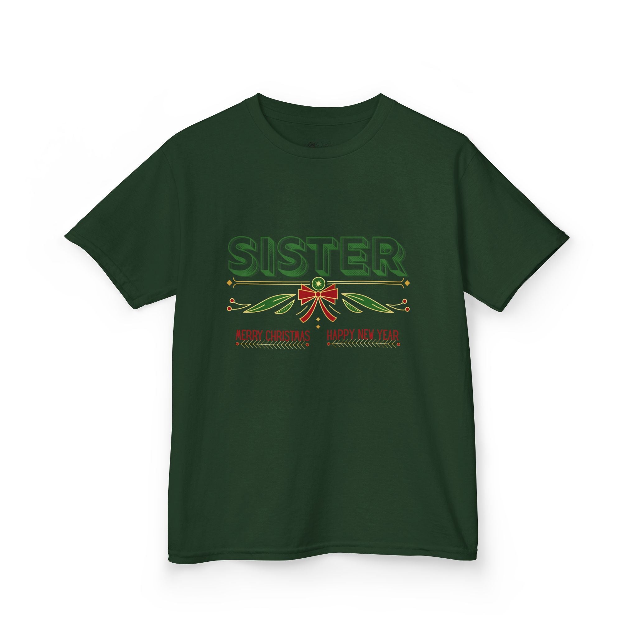Sister The Chocolate Nutcracker | Youth Unisex | Minimalist Christmas T-Shirt