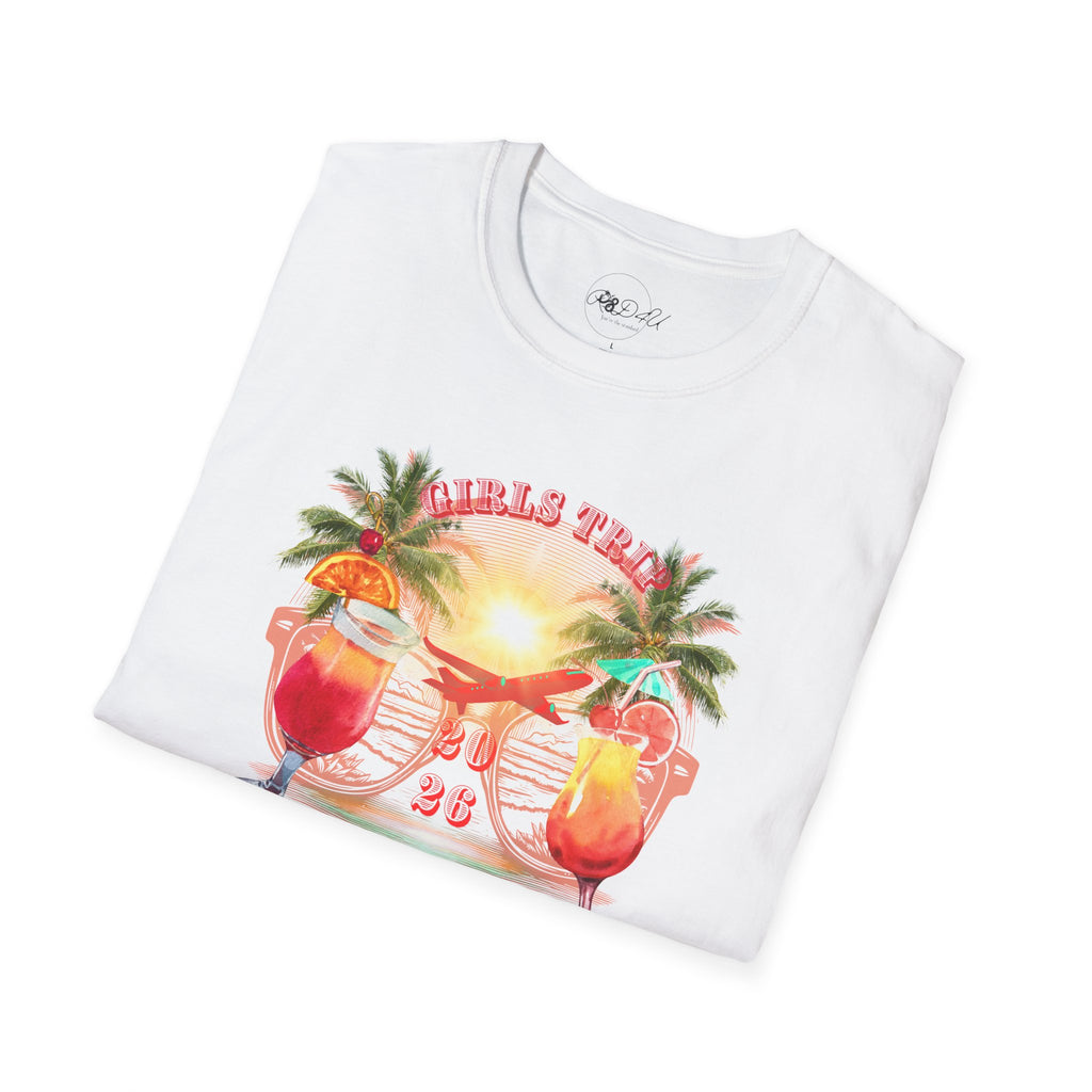 2026 Girls Tropical Trip | Adult Soft Style Unisex | Vacation T-Shirt