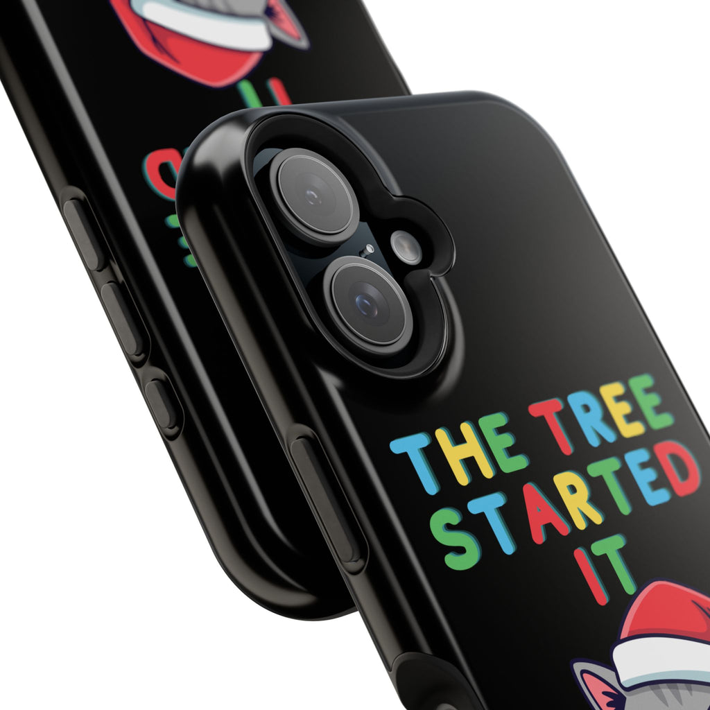 Christmas Funny Cat Case | iPhone Samsung | Christmas Phone Case