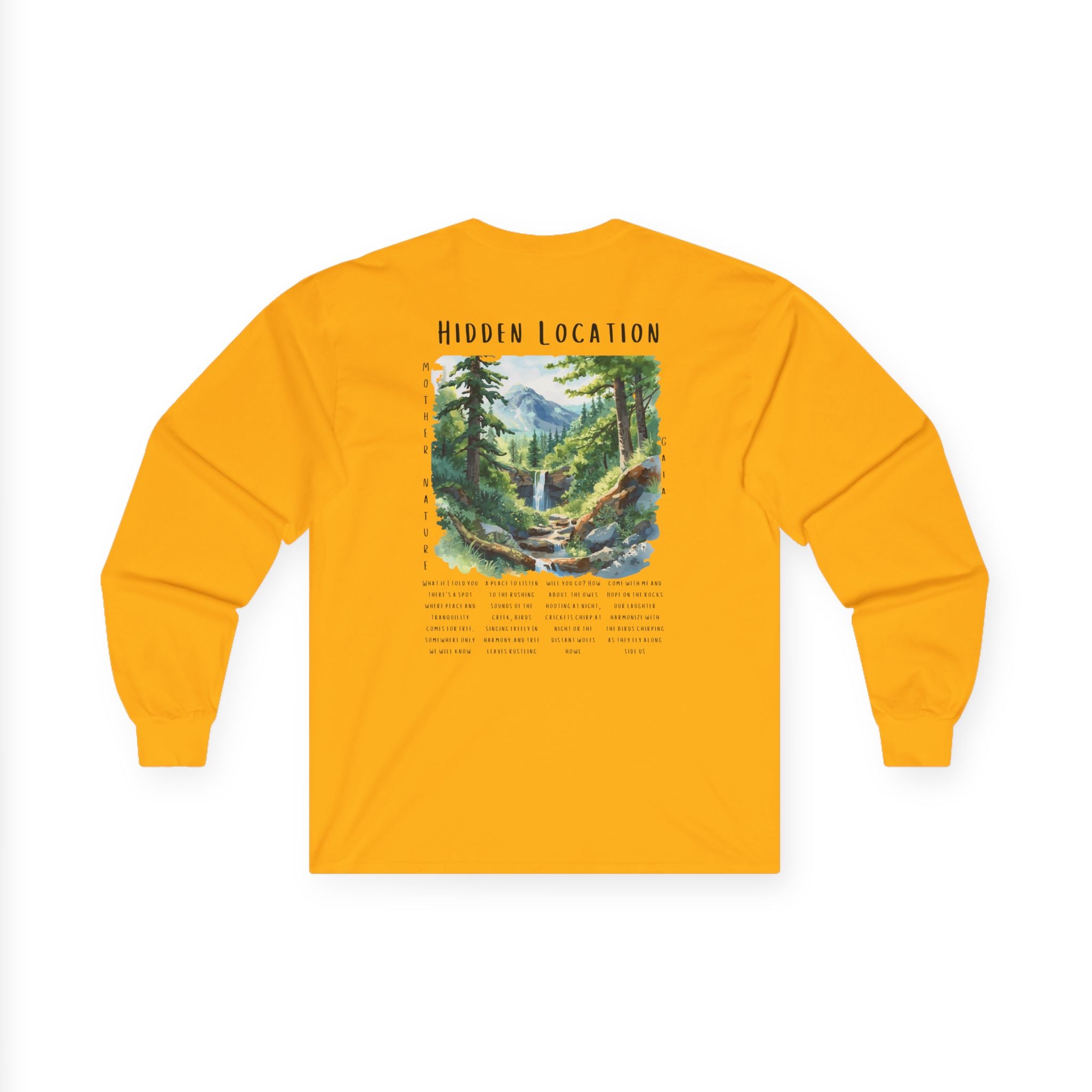 Hidden Location Mother Nature | Adult Unisex | Long Sleeve T-Shirt