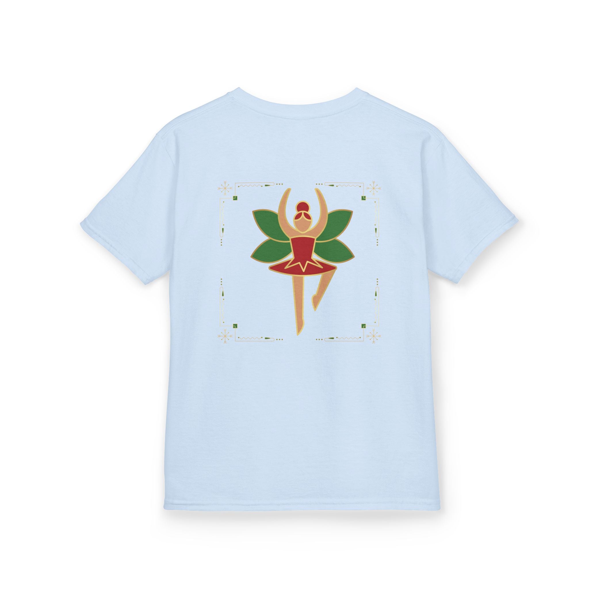 Mini The Caramel Ballerina | Youth Unisex | Minimalist Christmas T-Shirt
