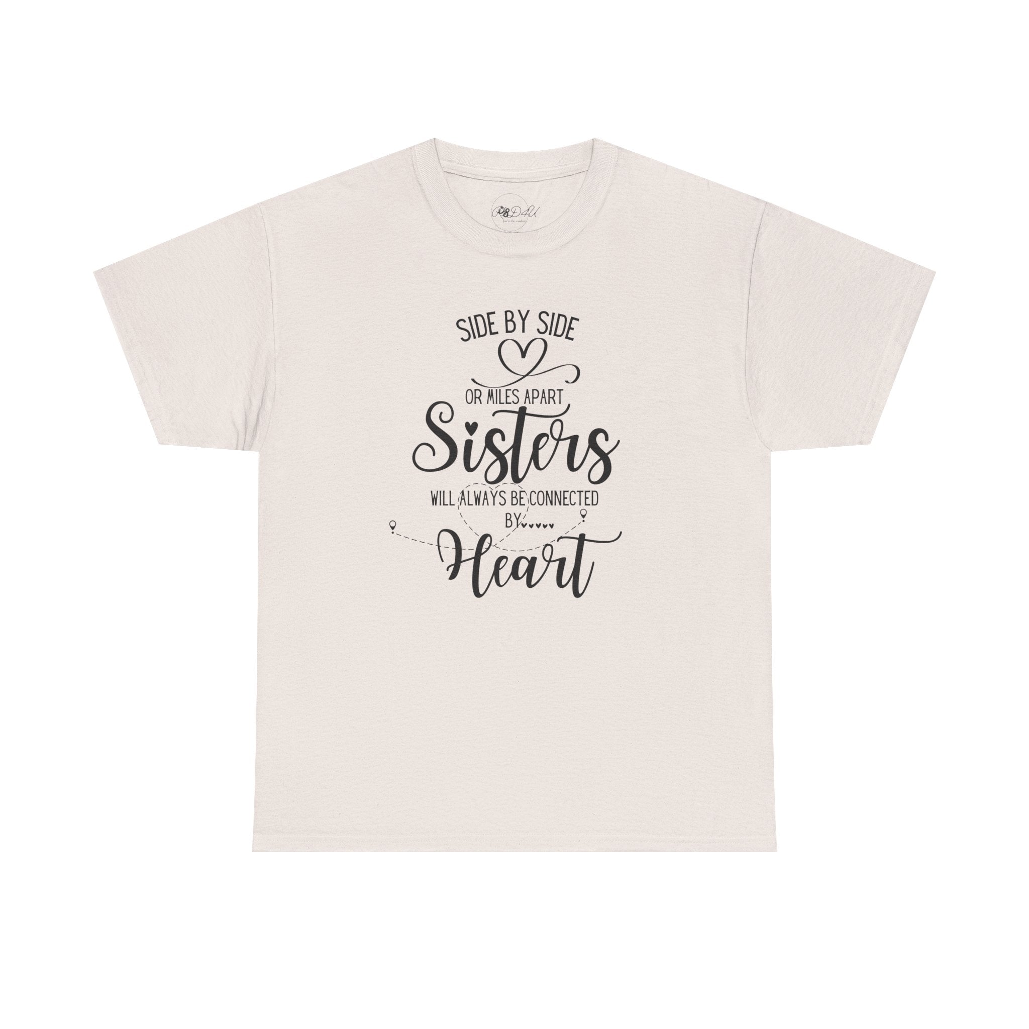Sisters Connected | Adult Unisex Regular | Family T-Shirt