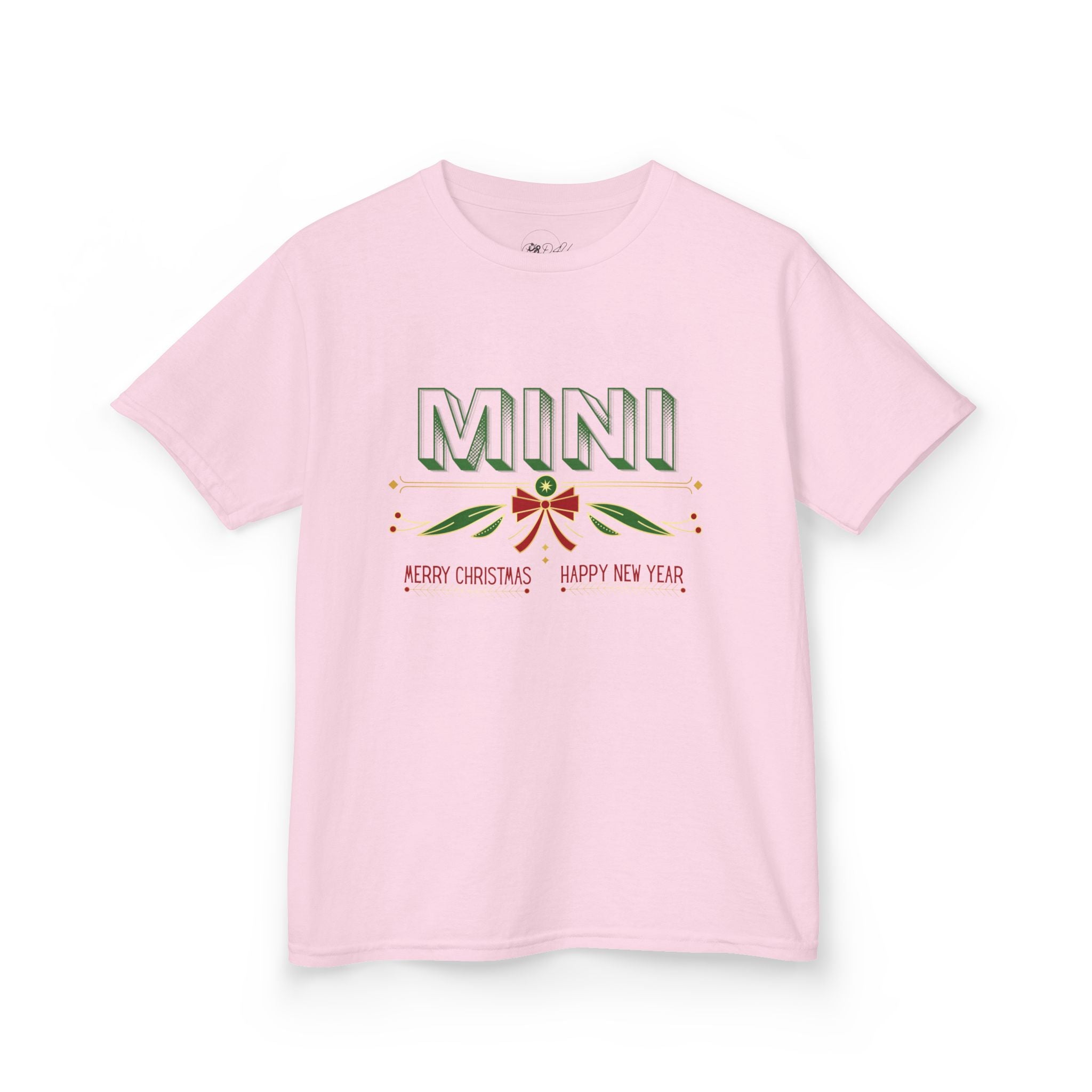 Mini The Caramel Ballerina | Youth Unisex | Minimalist Christmas T-Shirt