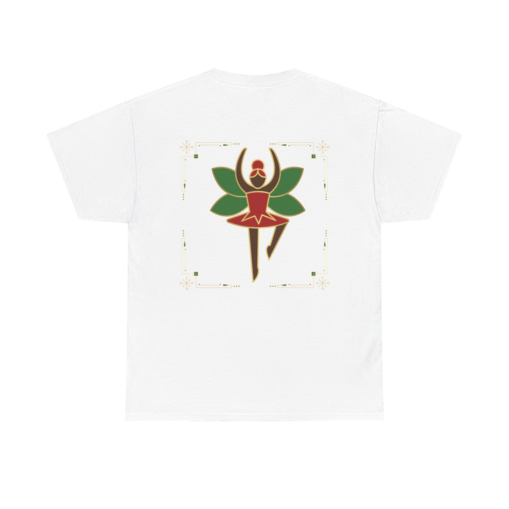 Mom The Chocolate Fairy | Adult Unisex | Minimalist Christmas T-Shirt