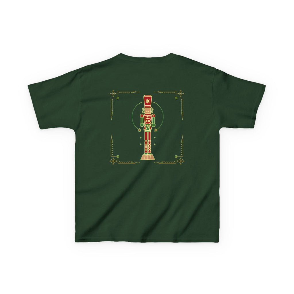 Brother The Caramel Nutcracker | Youth Unisex | Minimalist Christmas T-Shirt