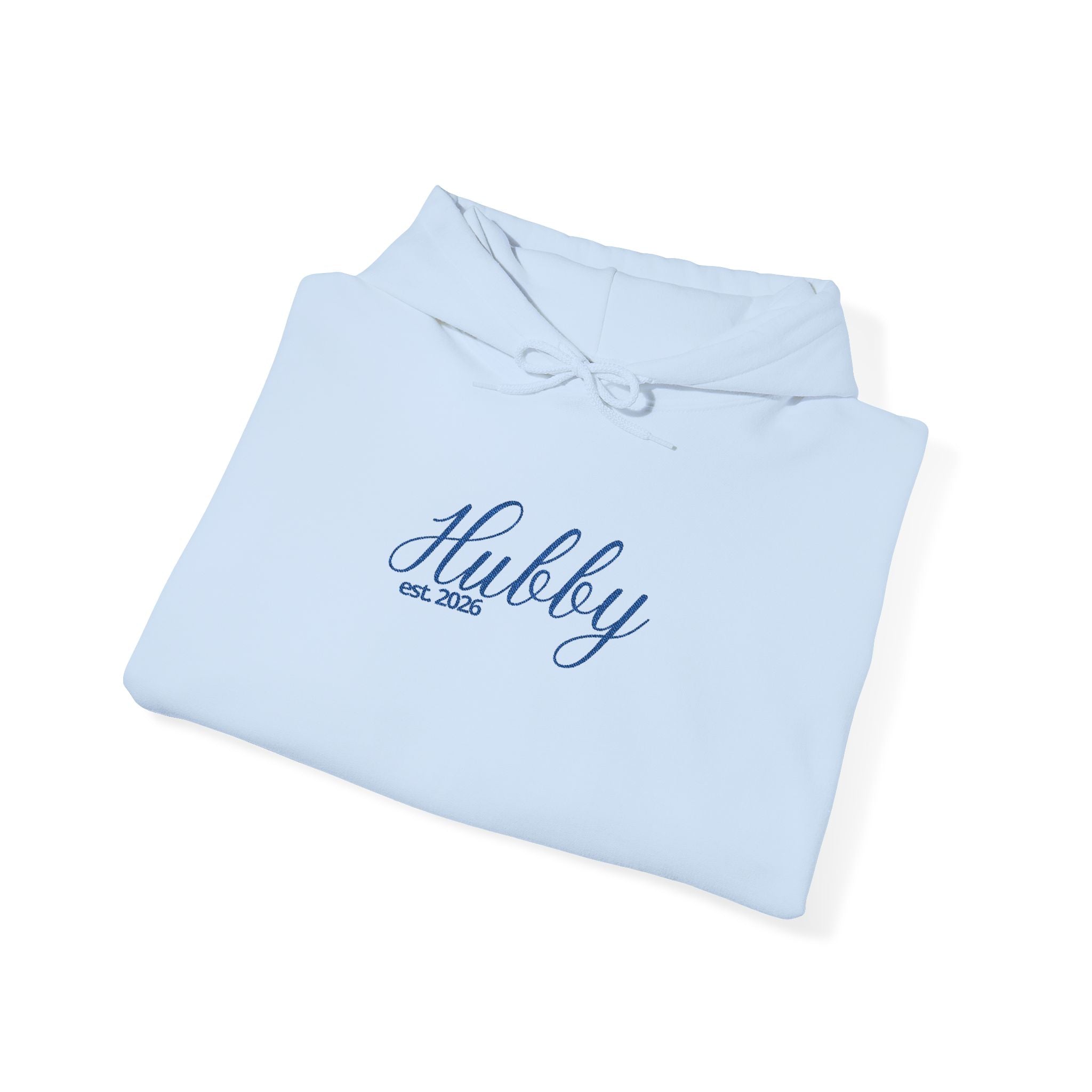 Embroidered Hubby Est. 2026 | Adult Unisex | Long Sleeve Unisex