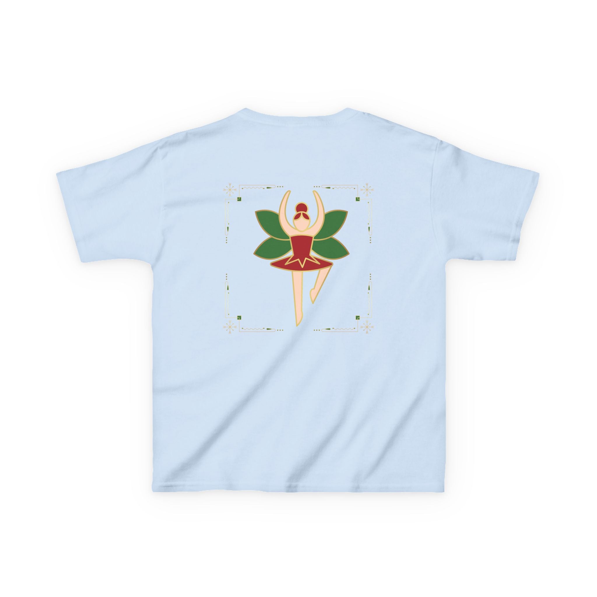 Youth Mini The Vanilla Ballerina | Youth Unisex | Minimalist Christmas T-Shirt