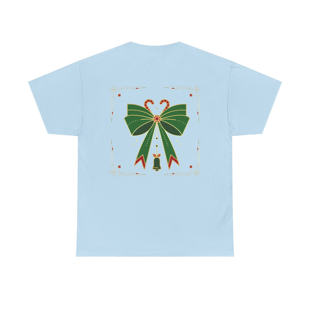 Dad The Bow | Adult Unisex | Minimalist Christmas T-Shirt