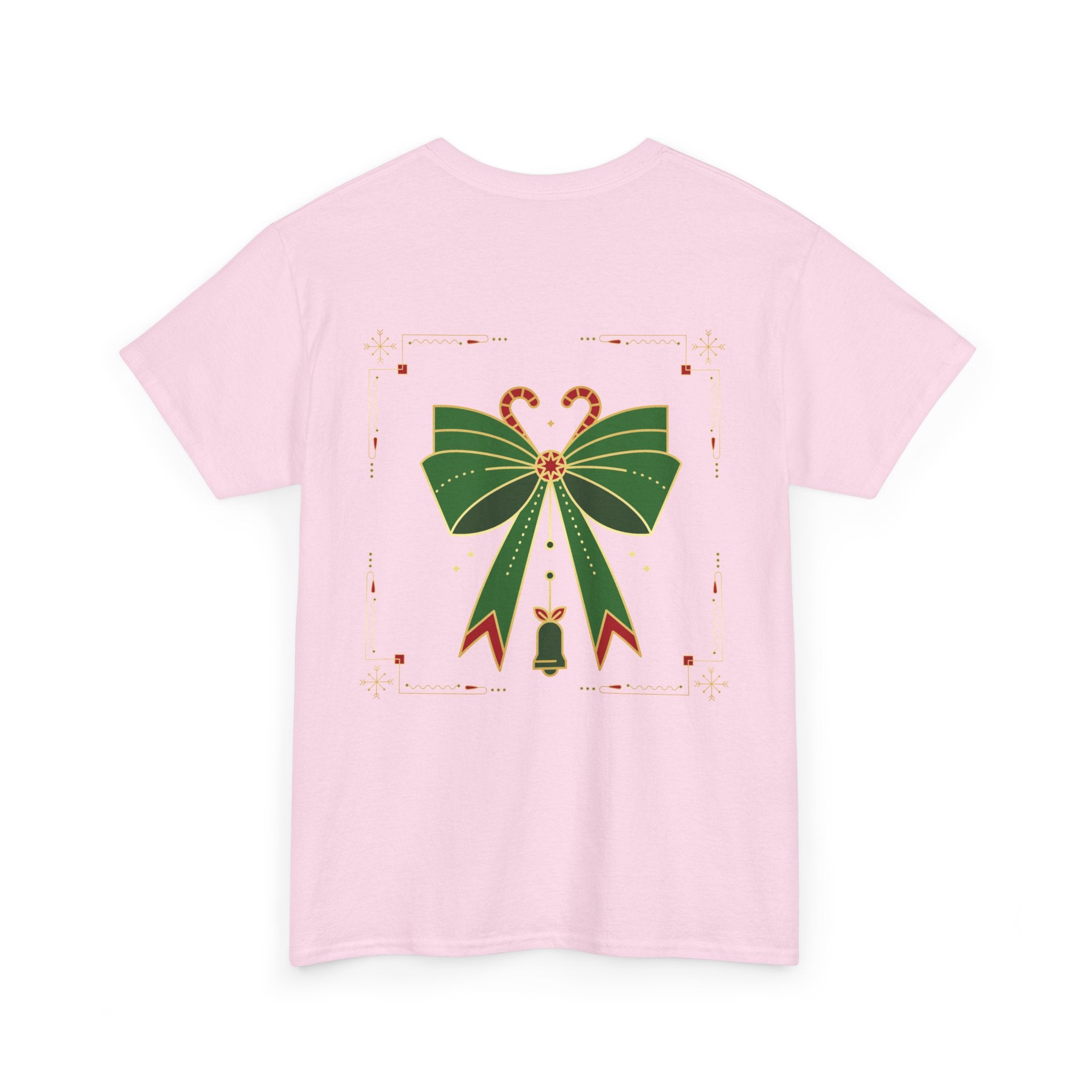 Dad The Bow | Adult Unisex | Minimalist Christmas T-Shirt
