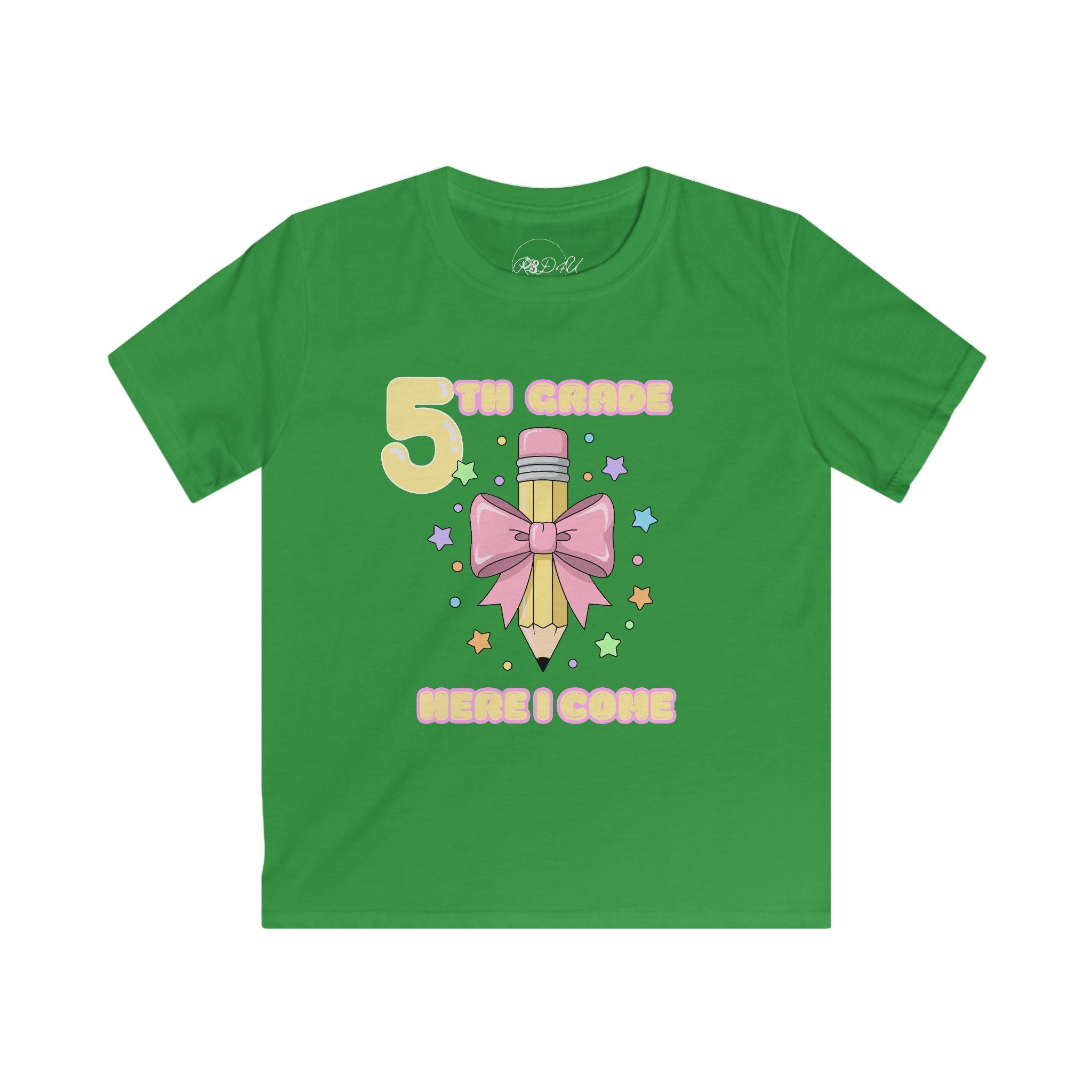 Fifth Grade Here I Come | Youth Unisex | School T-Shirt