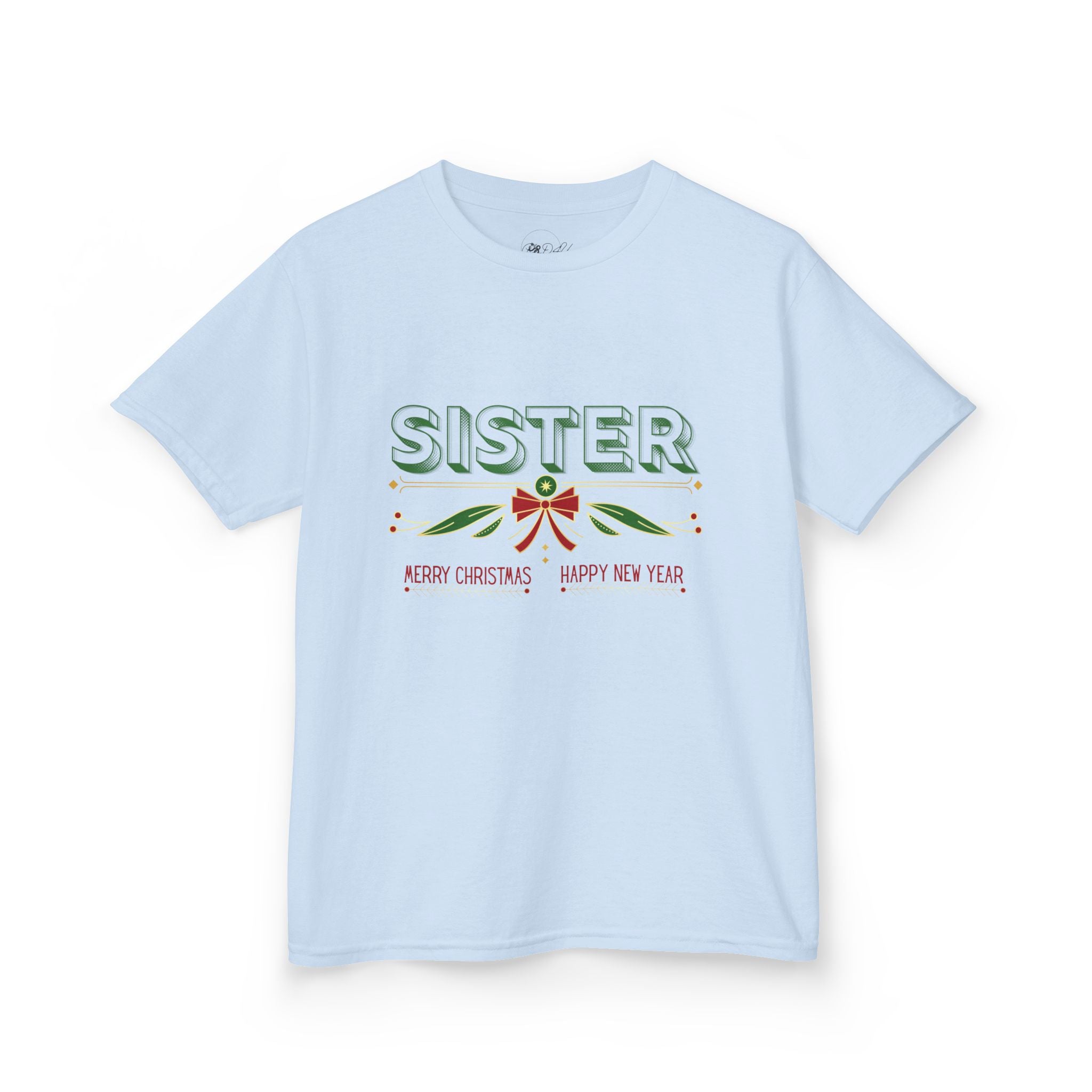 Sister The Chocolate Fairy | Adult Unisex | Minimalist Christmas T-Shirt