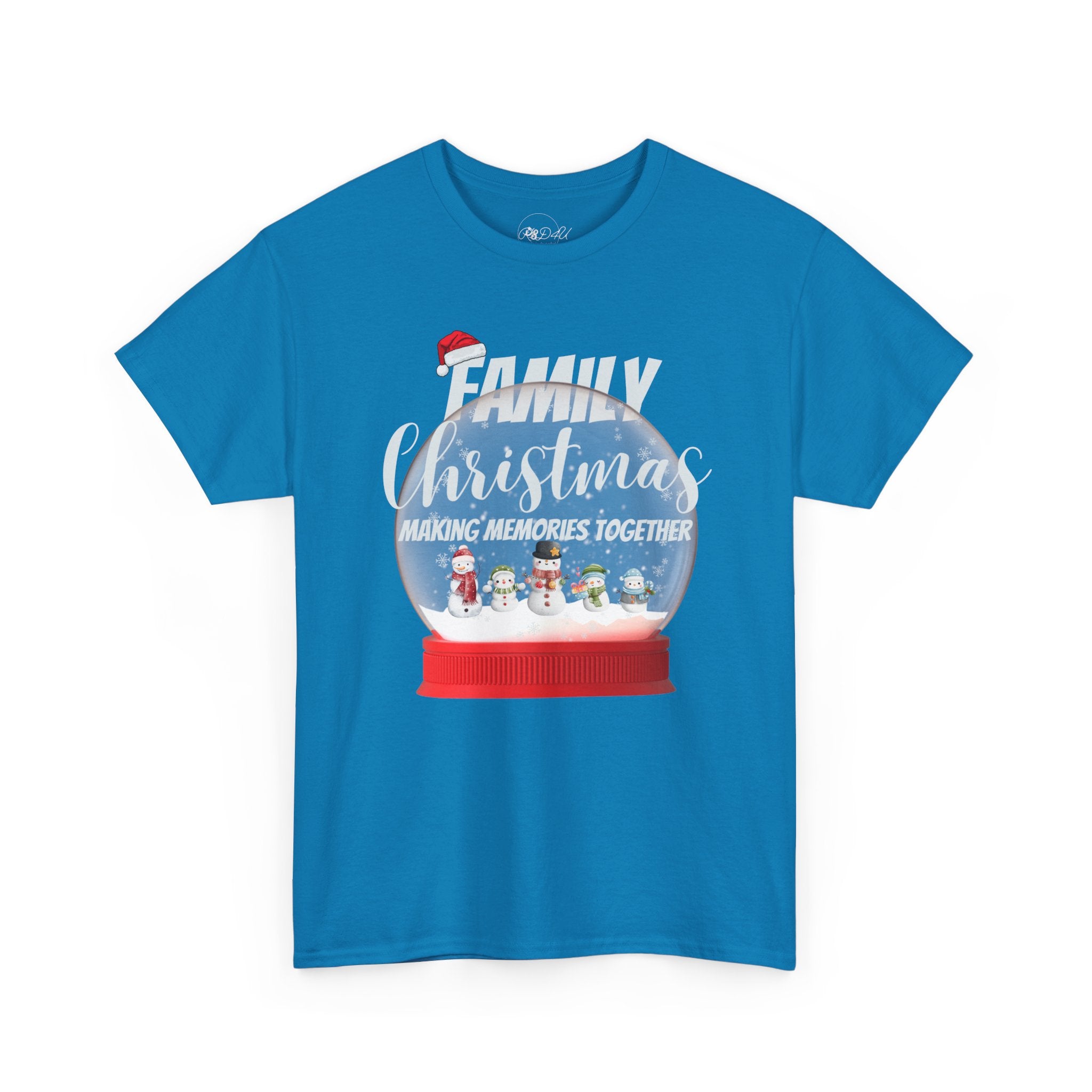Family Christmas Snow Globe | Adult Unisex | Christmas T-Shirt