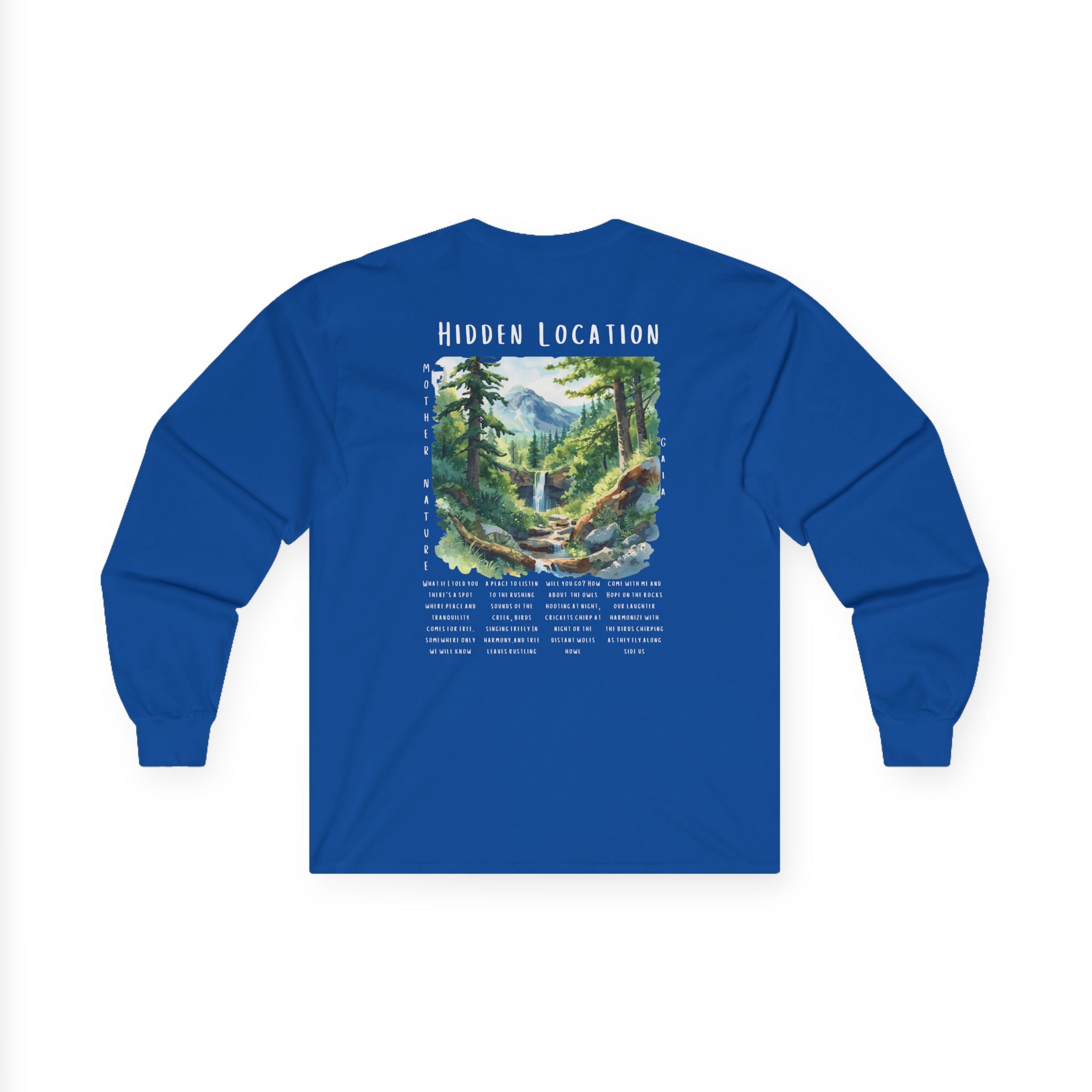 Hidden Location Mother Nature | Adult Unisex | Long Sleeve T-Shirt